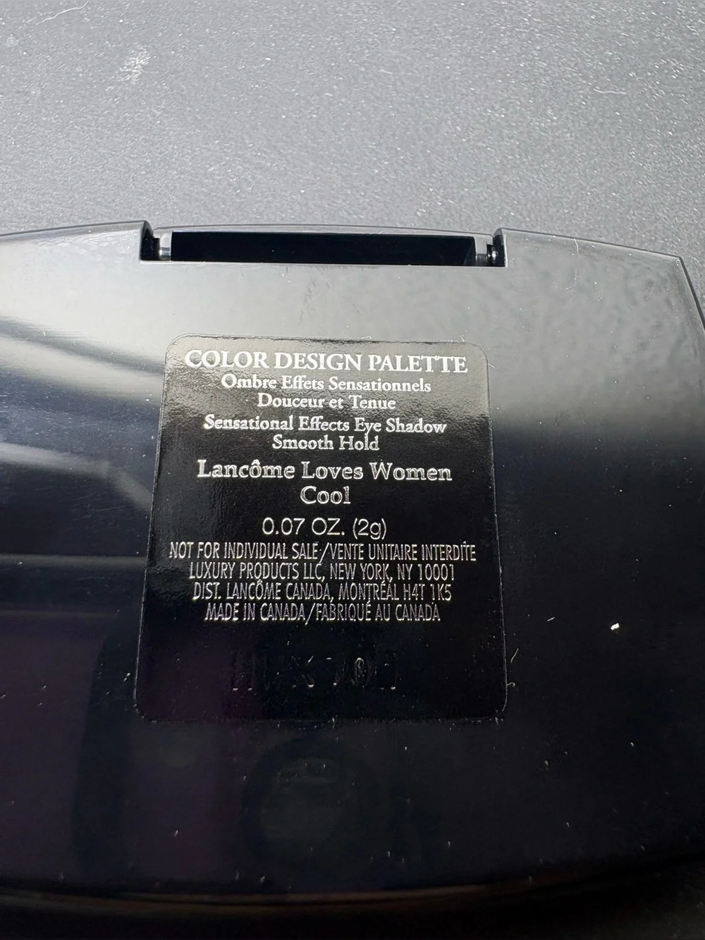 Lancome Color Design Eyeshadow Palette LOVES WOMEN COOL